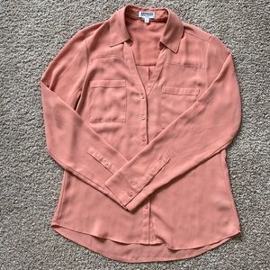 Express Portofino Top Mauve Color